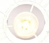 Бяла лампа за таван ø 60 cm Chapeau - Trio