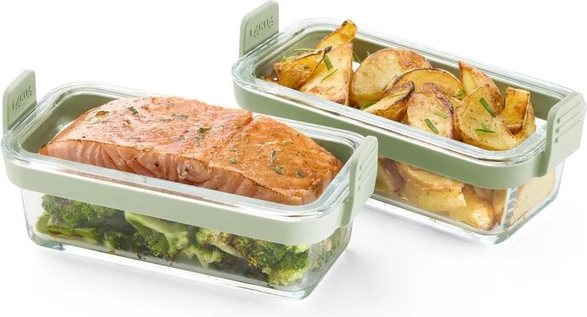 Стъклени форми за печене 2 бр. 20x9,5 cm – Lékué