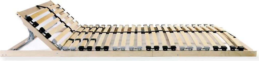 246452 vidaXL Подматрачна рамка с 28 ламела, 7 зони, 100x200 см