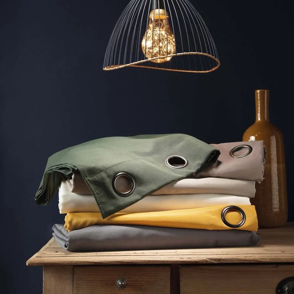 Кремава завеса 140x280 cm Essentiel – douceur d'intérieur