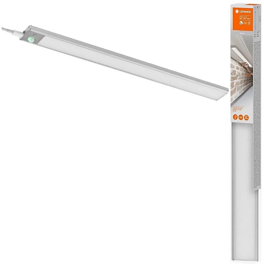 Ledvance - LED осветително тяло с сензор LINEAR LED/3,2W/5V 3000/4000/6500K