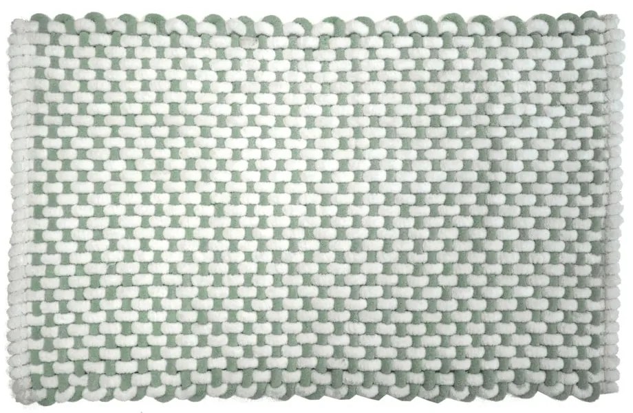 Зелен килим за баня 50x80 cm Rafael – douceur d'intérieur