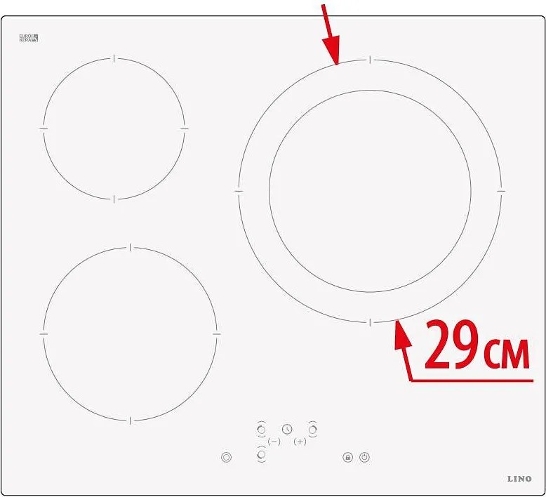 Lino PL3 TC4MAX V W Плот за вграждане
