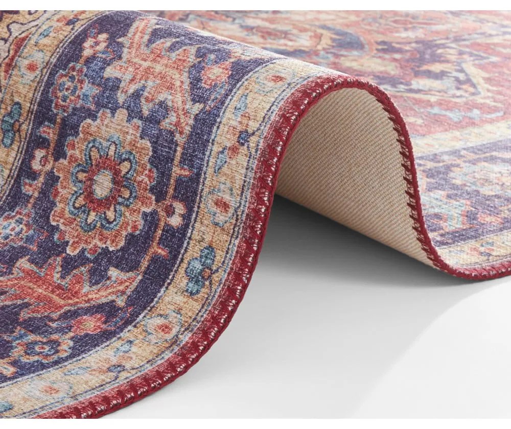 Червен и лилав килим , 120 x 160 cm Anthea - Nouristan