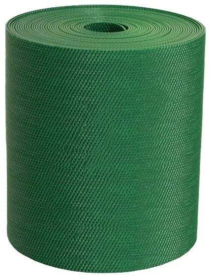 Разделителна лента за тревни площи PP TERRA, зелено, H15 cm x L9 m