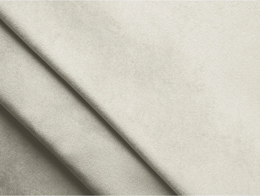 Кремаво двойно легло 140x200 cm тапицирано с място за съхранение с включена подматрачна рамка Lemi – Makamii