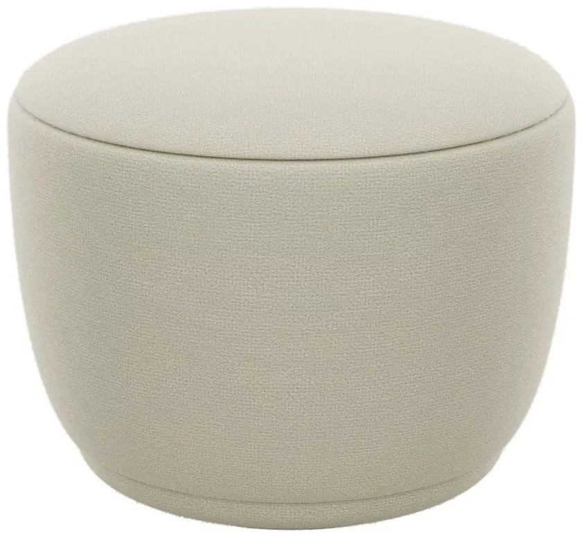 Бежова табуретка от плат букле KUON - Blomus