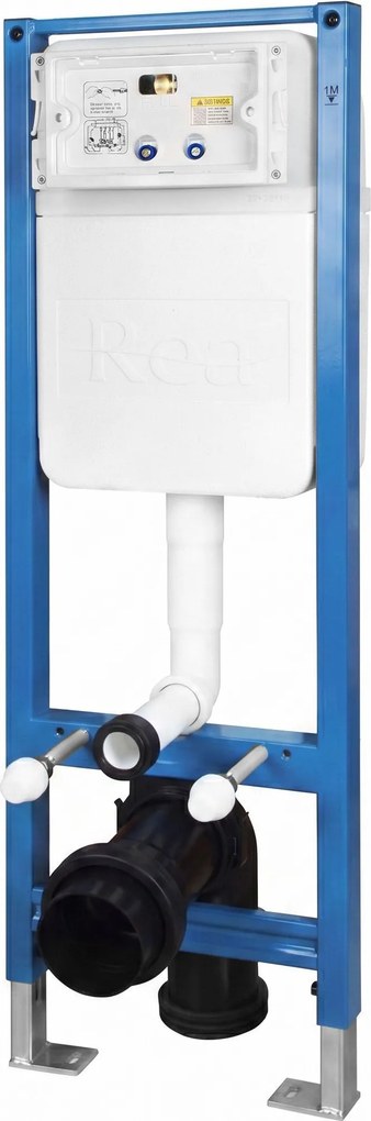 Комплект Структура за Вграждане за WC Slim 024N с Бутон HD Gold