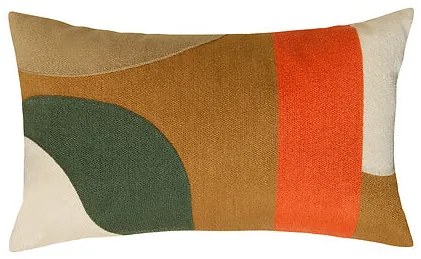 Декоративна възглавница atmosphera Hary, 30x50 cm, Бродерия - Теракота