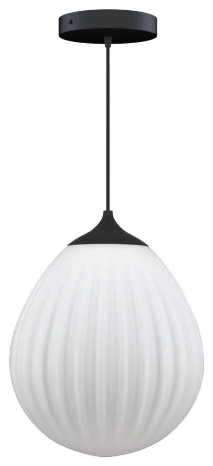 Черно-бял абажур ø 27 cm Around the World Medium – UMAGE