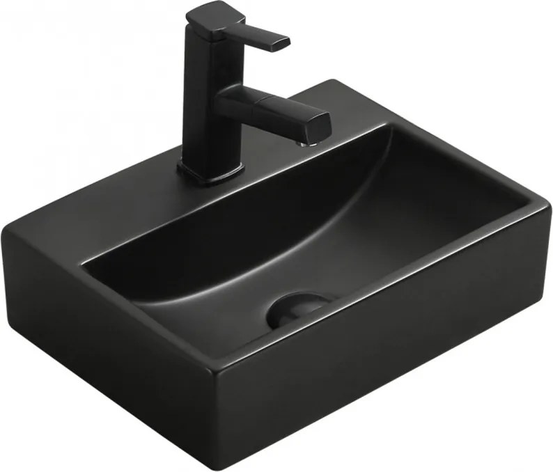 Mexen Mini надплотна мивка 40 x 30 см, черна мат - 21094085