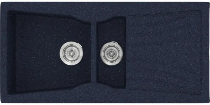 Мивка Sanitec 329-Granite Blue