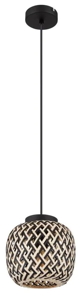 Globo 15766H - Пендел COLLY 1xE27/15W/230V Ø 20 см