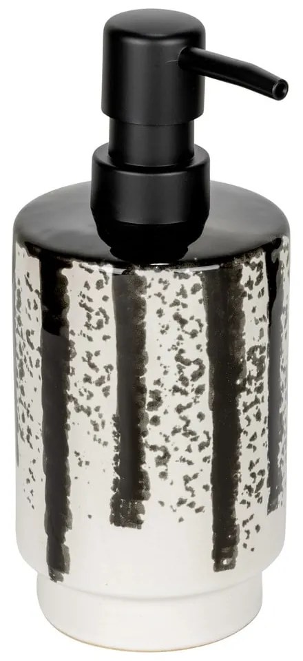 Черно-бял керамичен диспенсер за сапун 340 ml Subiza – Wenko