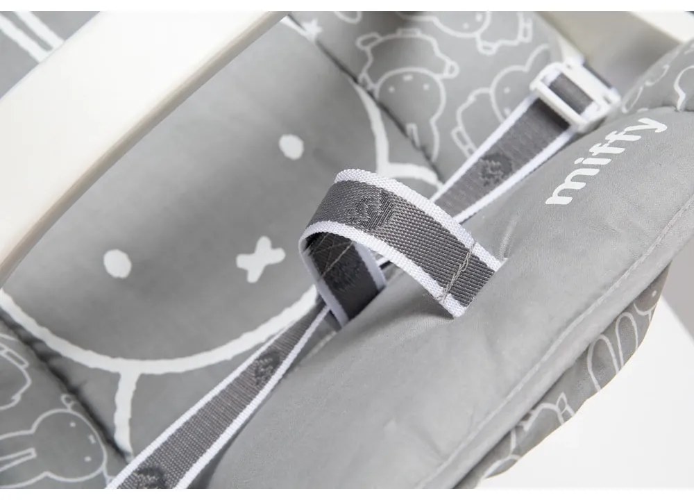 Сива постелка за стол за хранене Miffy - Roba