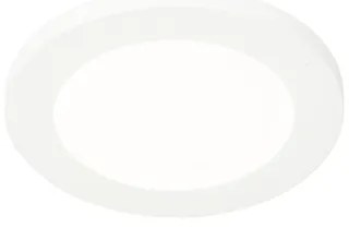 Таванна лампа бяла 17 см с LED 3-степенна димираща IP44 - Steve