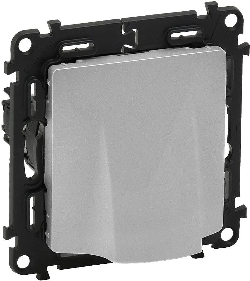 Legrand Твърда връзка без клема цвят алуминий Valena Life  - 753334