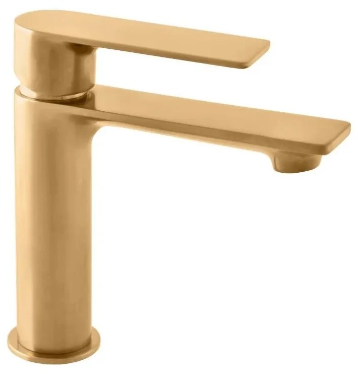 RAV Slezák NL126.0ZK - Смесител за умивалник NIL 16,2 см, четкано златно покритие