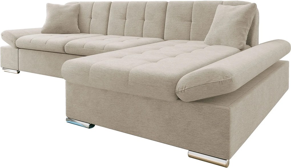 Ъглов диван Montana-Екрю-десен