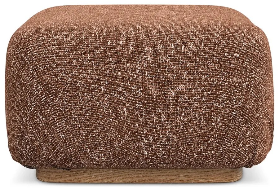 Оранжева/кафява модулна табуретка Ailani – Makamii