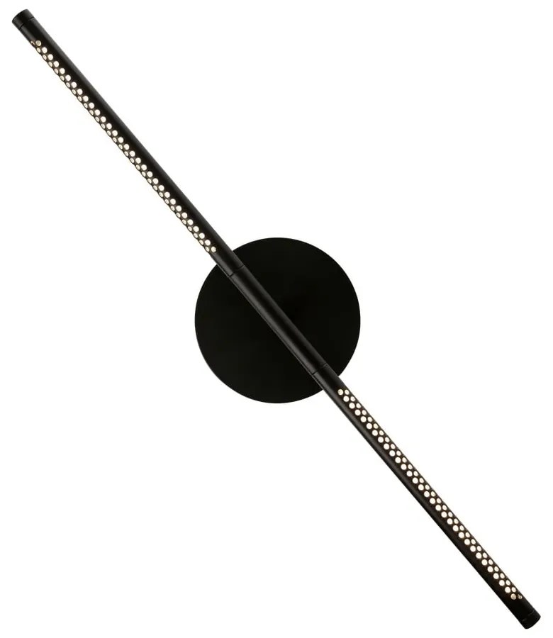 Черна метална LED затъмняваща се стенна лампа Omni Wall – UMAGE