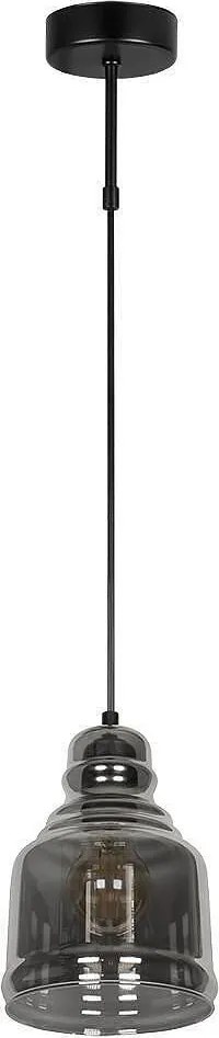 Пендел 4700-C-PVD-FU, черен/сив, 1xE27