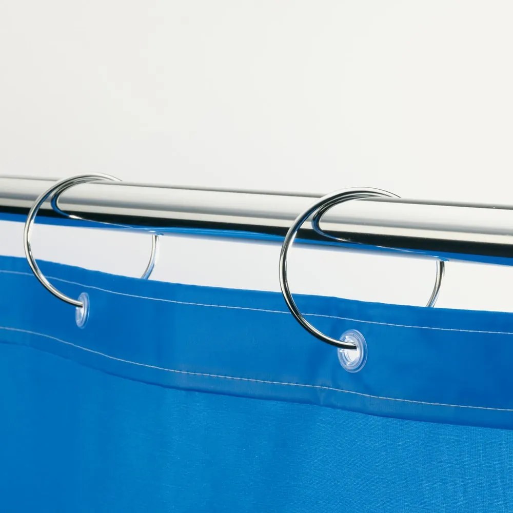 Пръстени за душ завеси в комплект от 12 бр. в матово сребрист цвят Ringo Small – Spirella