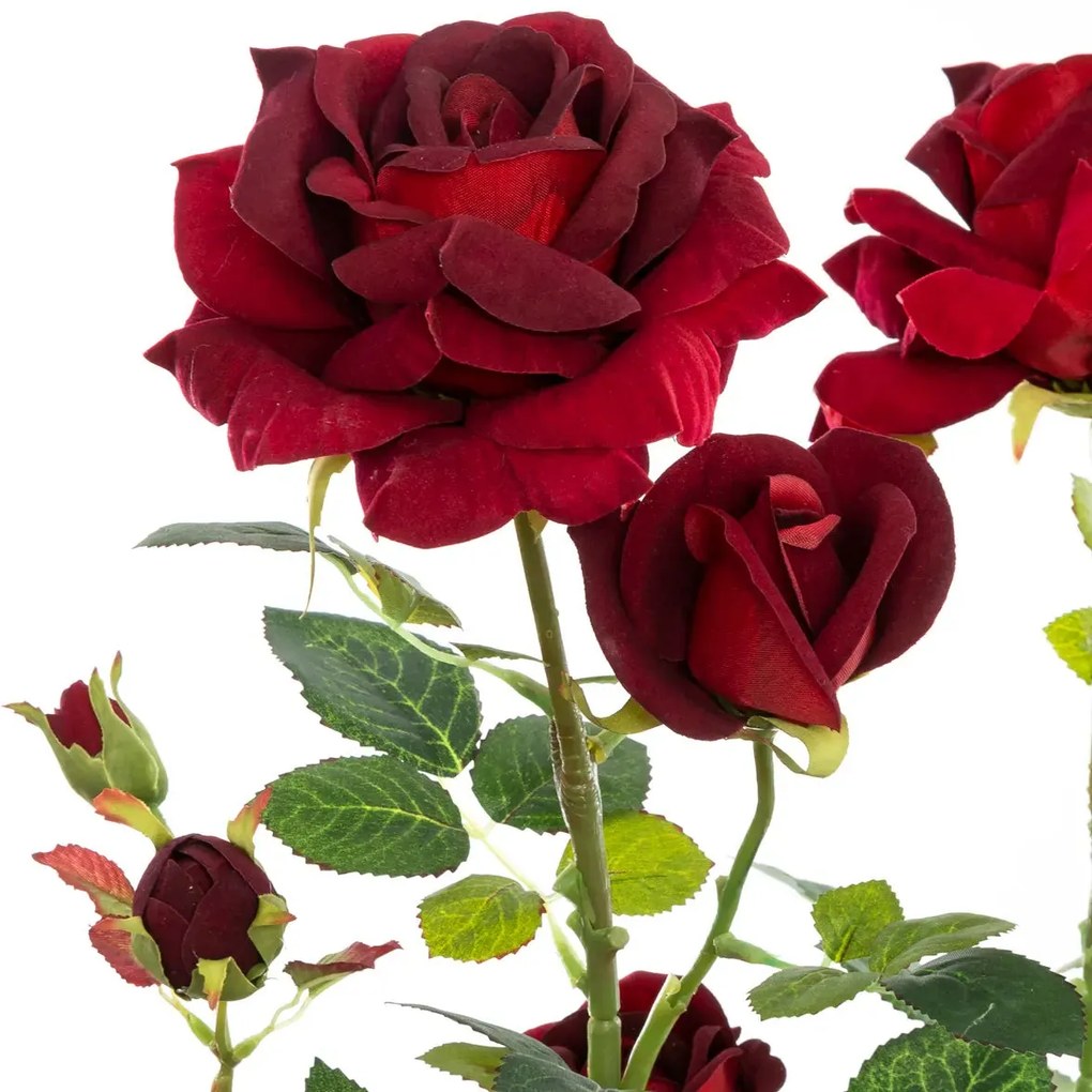 Изкуствено растение atmosphera Rosebush, 74 cm, Различни видове