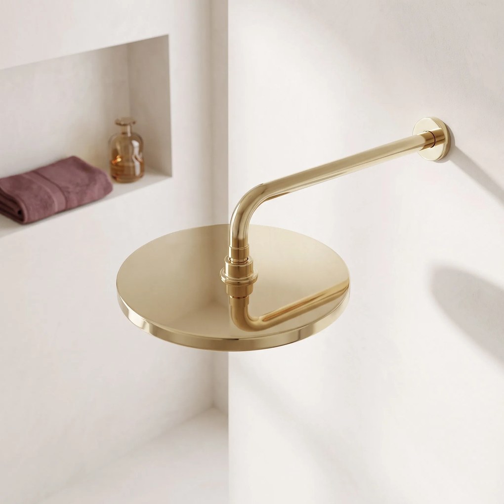 Кръгла душ глава REA JS-021 Gold