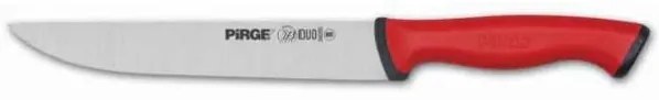 Pirge - Кухненски нож от неръждаема стомана 15,5см червен DUO-(34050)