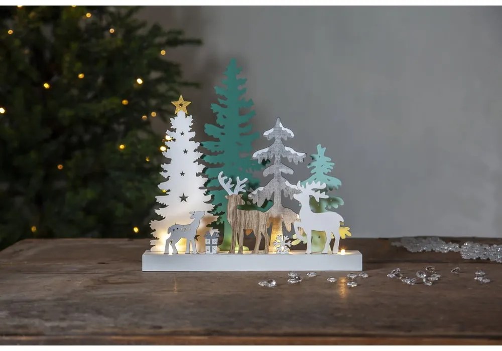 Коледна LED декорация Гора, дължина 30 см Reinbek - Star Trading