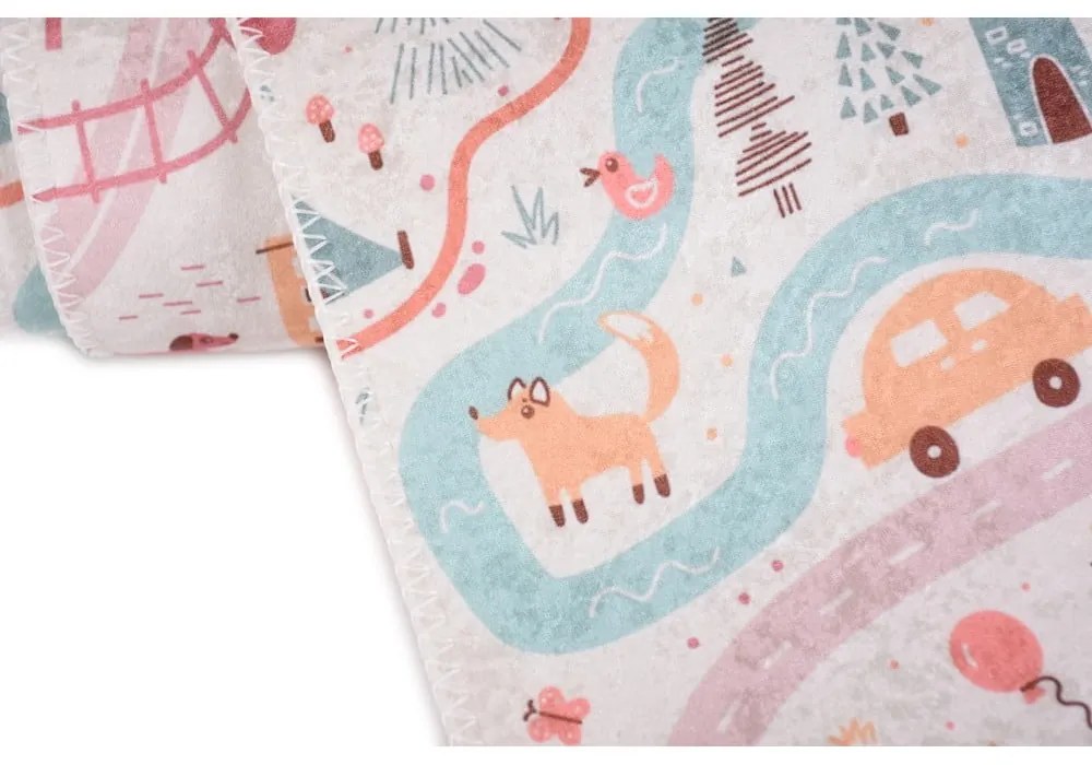 Детски килим 80x150 cm Pastel Neighborhood – Vitaus