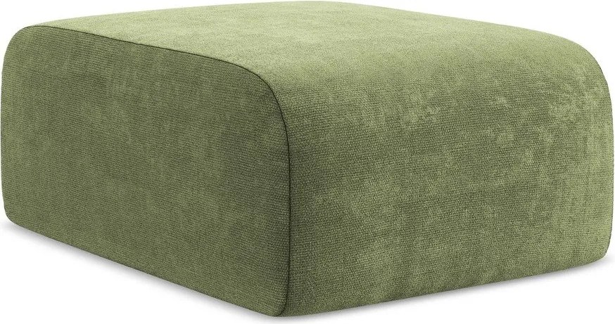 Зелена шенилова табуретка Lani – Makamii