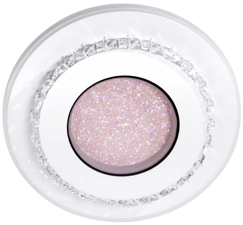 LED таванно осветително тяло 24W, 230V, 3000-6000K, Ø20 см, бяло/розово