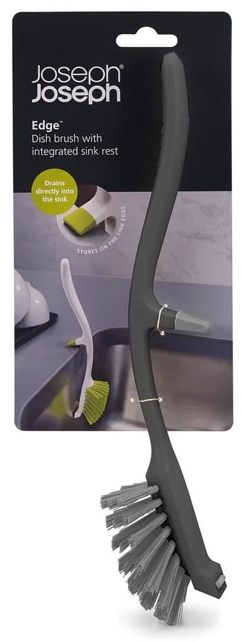 Сива четка за съдове Edge™ - Joseph Joseph
