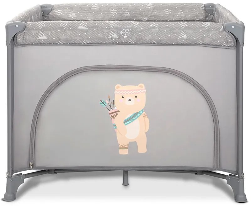 LORELLI Classic Кошара за игра PLAY N RELAX GREY ADVENTURE