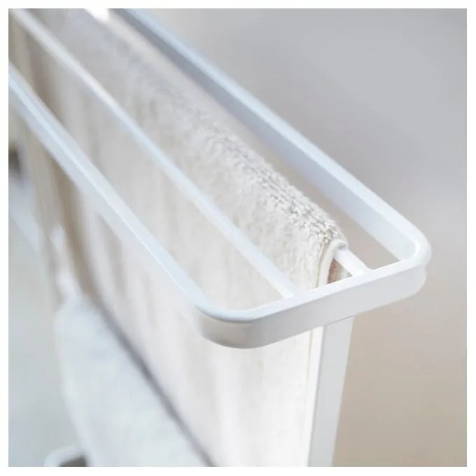 Бяла стойка за кърпи Tower - YAMAZAKI