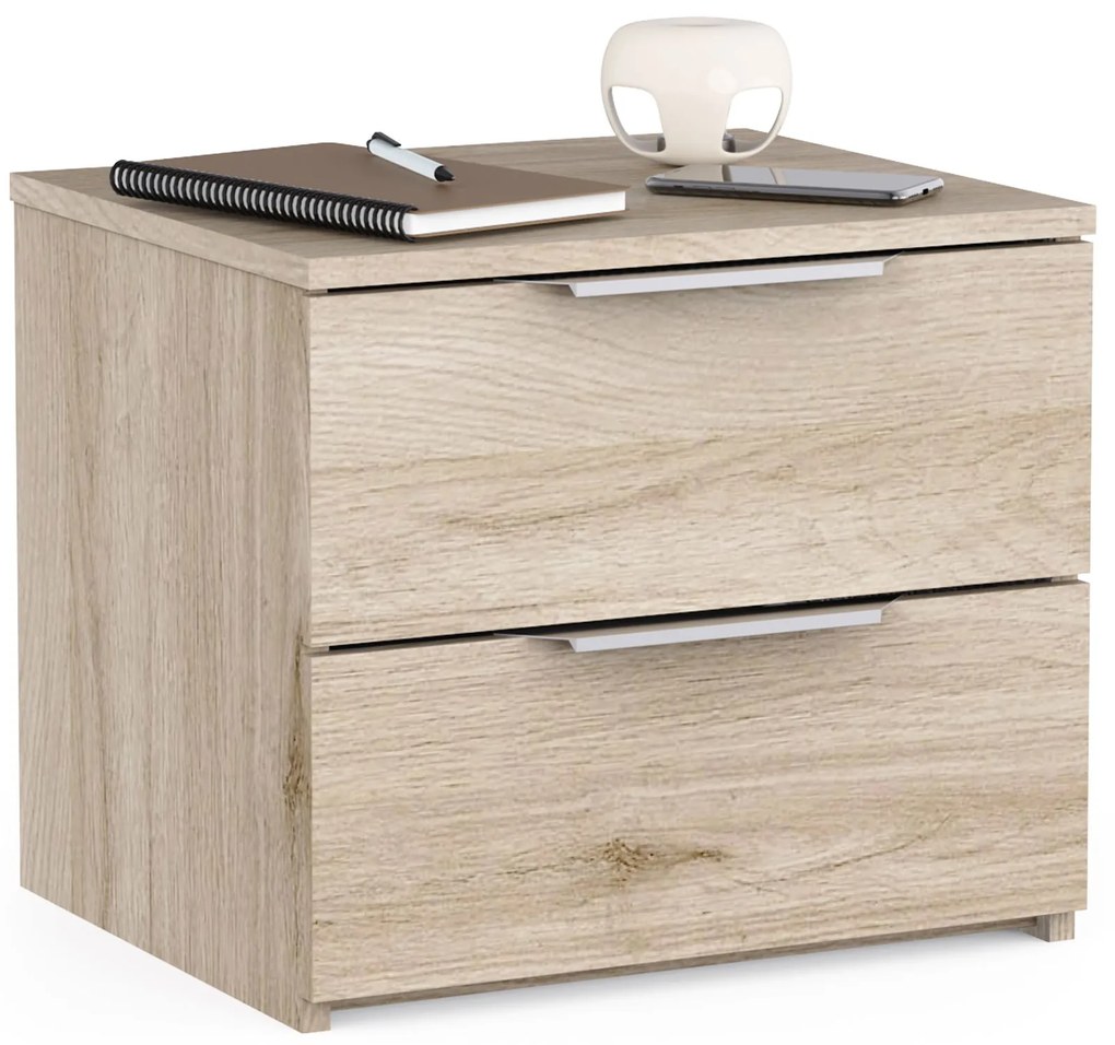Нощно шкафче Yurei 2 чекмеджета - Drus