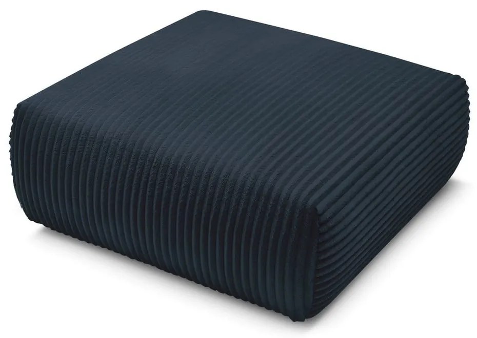 Тъмносиня табуретка от рипсено кадифе Lucien – Bobochic Paris