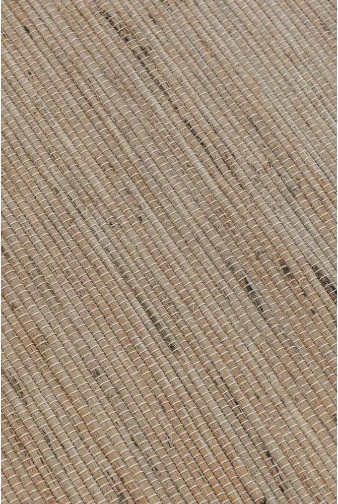 Бежова двустранна/ръчно изработена пътека със смес от юта 80x200 cm Handloom – Hanse Home