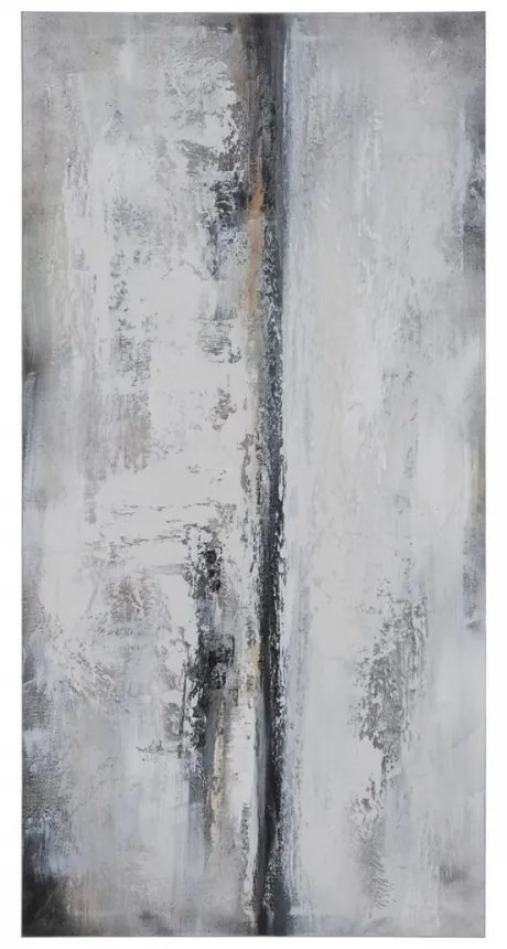 Картина Сив Абстрактен 120 x 3 x 60 cm