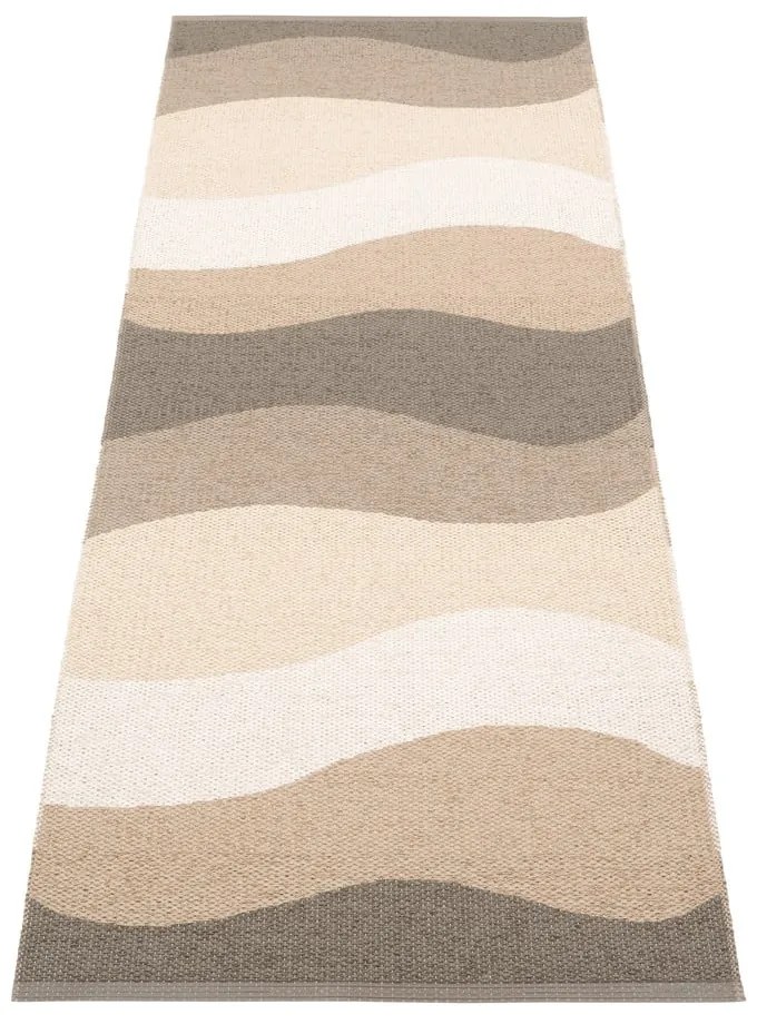 Кафява и бежова пътека за открито и закрито 70x200 cm Urvi Earth – Pappelina