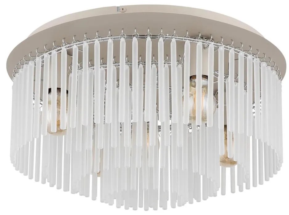 Globo 15698D1B - Таванно осветително тяло GORLEY 5xE27/60W/230V Ø 50 см