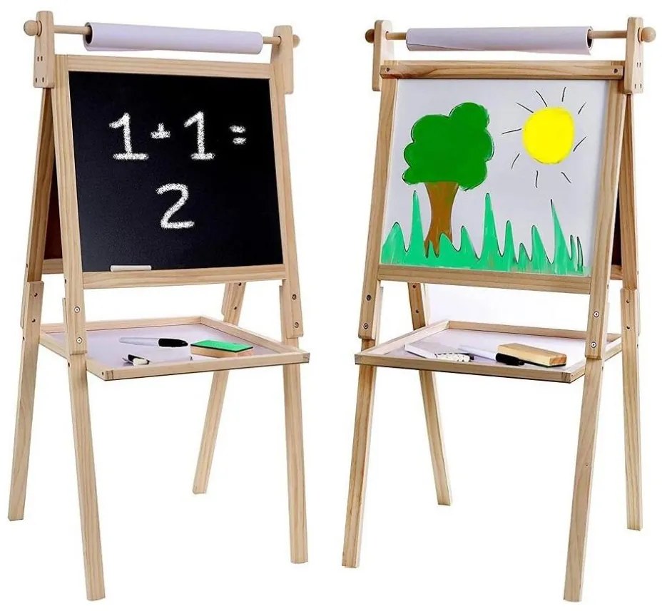 2Kids Toys - Магнитна двустранна дървена дъска