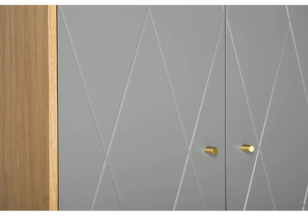 Сив гардероб 80x190 cm Mia - Woodman