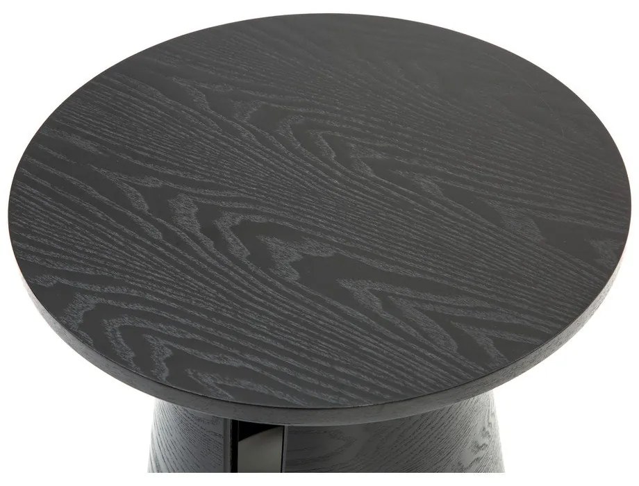 Черна масичка за кафе , ø 50 cm Cep - Teulat