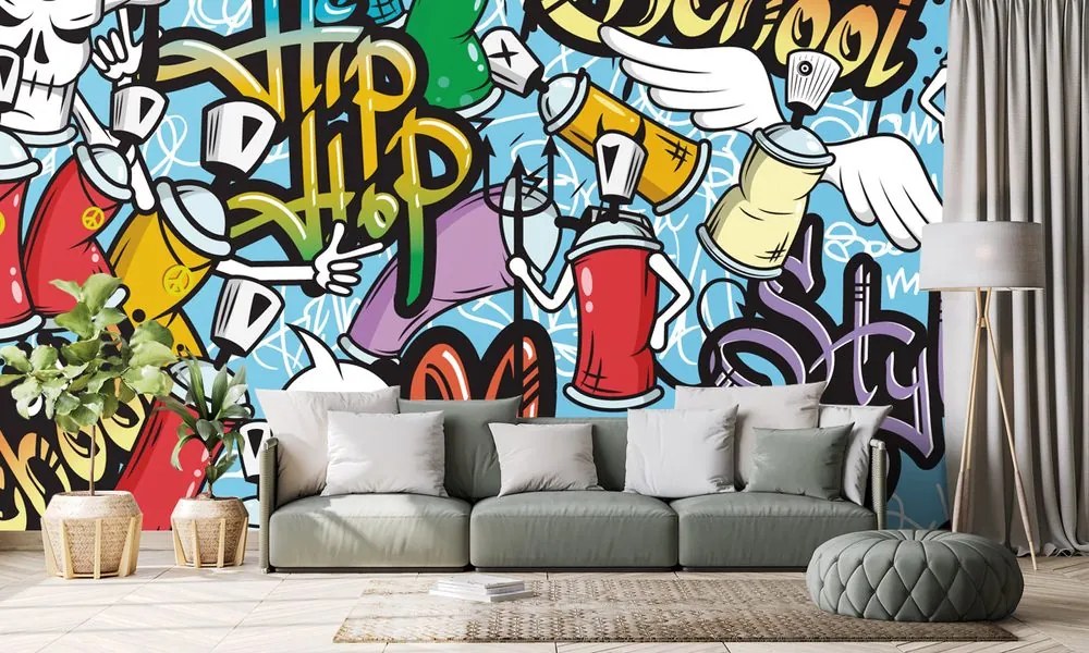 Тапет – Весел street art