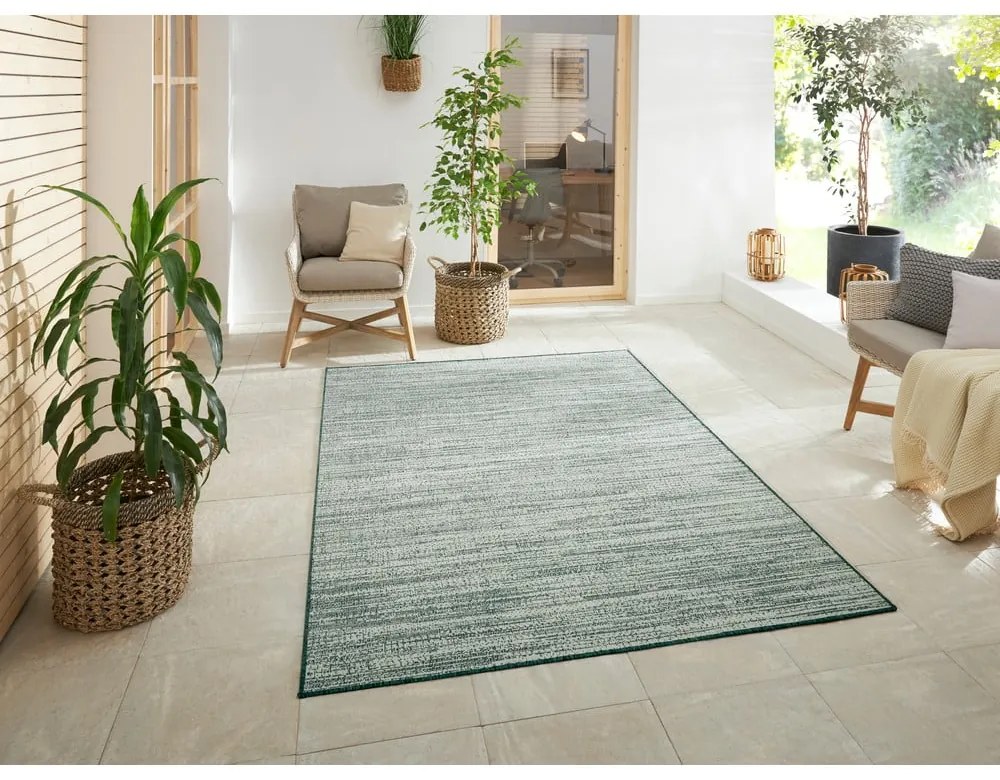 Зелен външен килим 340x240 cm Gemini - Elle Decoration