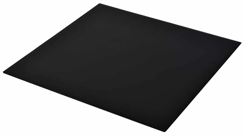 244619 vidaXL Темпериран стъклен плот за маса, квадратен, 700х700 мм