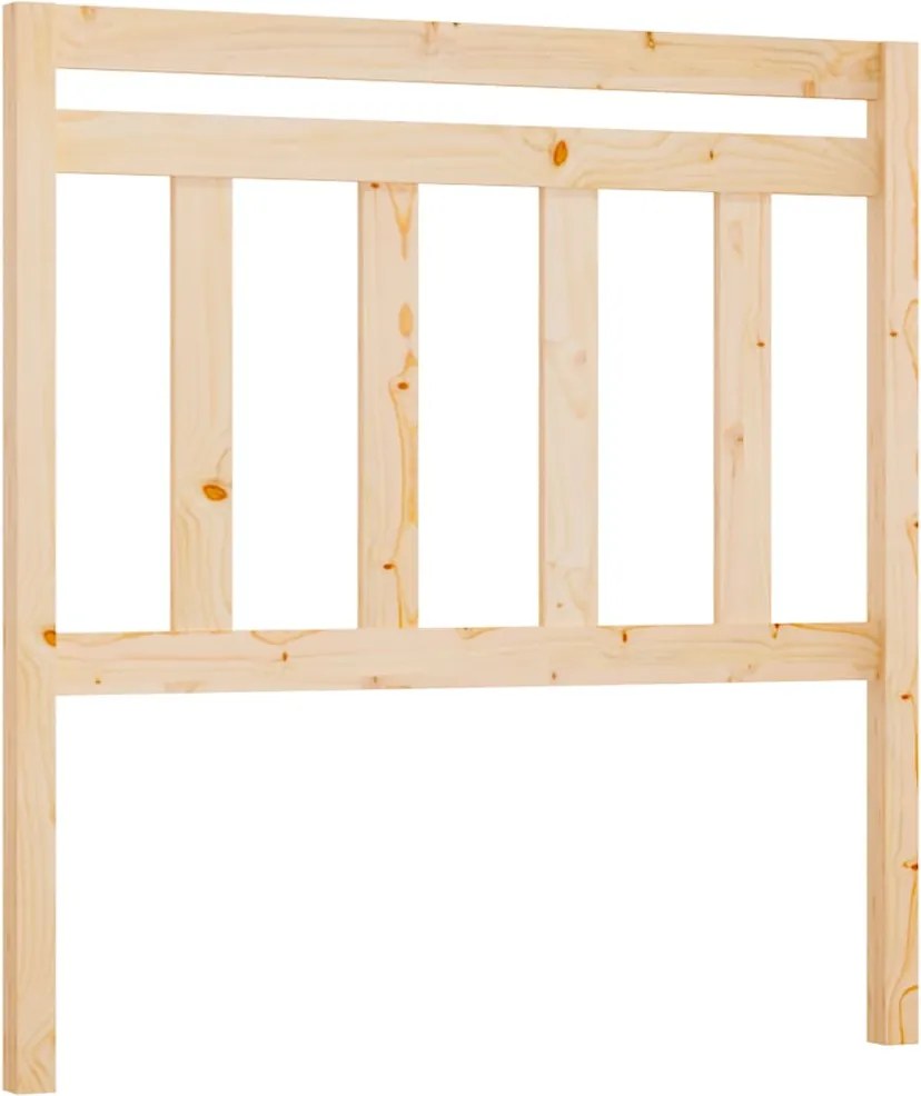 814079 vidaXL Горна табла за легло, 106x4x100 см, бор масив